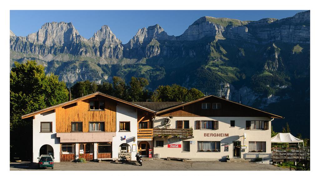 Hotel Restaurant Bergheim Flumserberg Bagian luar foto