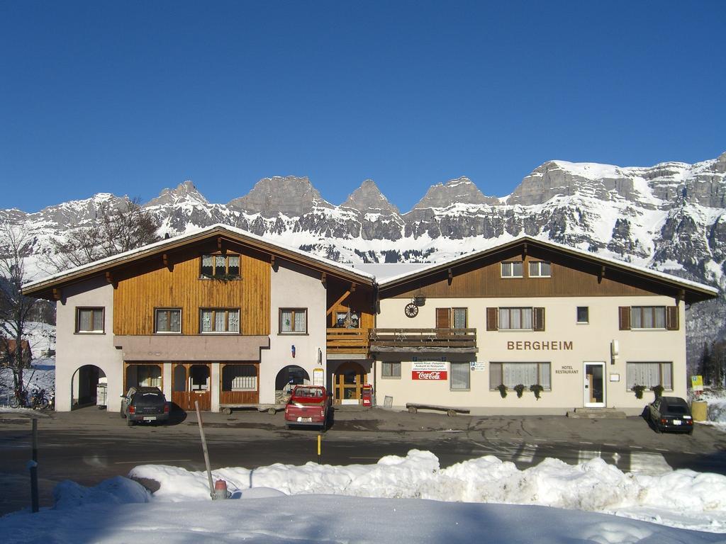 Hotel Restaurant Bergheim Flumserberg Bagian luar foto